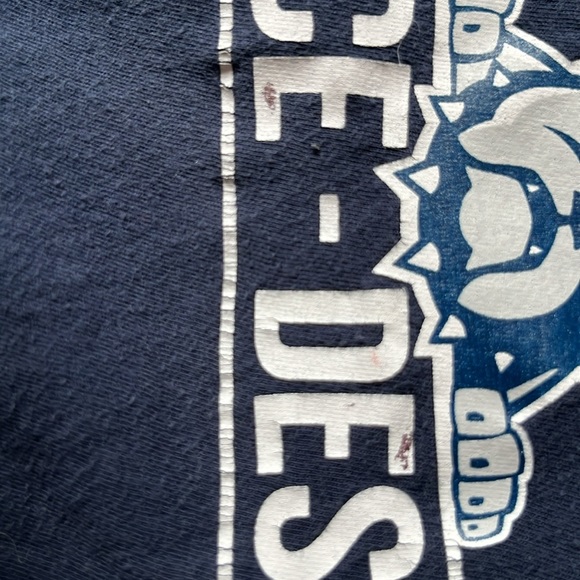 Béatrice-Desloges navy blue graphic tee - Picture 6 of 6